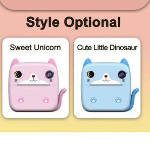 Cámara de Impresión Instantánea Zero Ink para Niños, Impresora Térmica Portátil de Dibujos Animados, <span class=keywords><strong>Mini</strong></span> Cámara de Fotos y Video para Niñas y Niños - Product Image 5