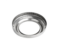 Couvre-garde-corps d'escalier rond décoratif en acier inoxydable - Plusieurs tailles disponibles
