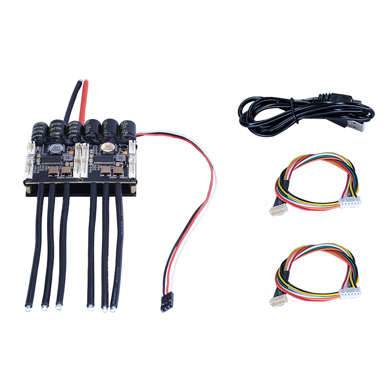 Flipsky ESC 100A 12S контроллер с двойным двигателем на базе VESC для электрического скейтборда
