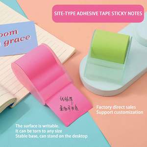 The Base-type Colored Writable Paper Tape Is an Ins <b>Sticky</b> <b>Note</b> for Students - Product Image 2