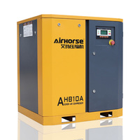 Moteur d'air à vis rotatif industriel à faible bruit, neuf, 7,5 kW, 10 ch, 150 psi, 380 V, 220 V, 415 V, 480 V, 300 l, 1000 l
