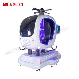 Machine commerciale directe de jeu du vol VR de simulateur d'<span class=keywords><strong>hélicoptère</strong></span> de réalité virtuelle d'usine bon <span class=keywords><strong>prix</strong></span> pour la zone d'amusement de divertissement - Product Image 3