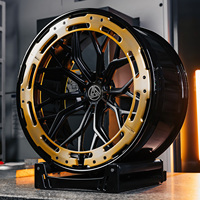 XINL 2 pièces Deep Concave Custom Forged Wheels 5x112 5x120 5X114.3 Wheels 17 18 19 20 21 22 23 Inch Car Alloy off Road Wheel