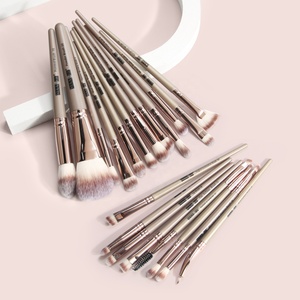 Maange – ensemble de pinceaux de maquillage professionnels avec logo personnalisé de haute qualité, pinceaux Kabuki <span class=keywords><strong>pour</strong></span> fond de <span class=keywords><strong>teint</strong></span> en poudre, marque privée, 20 pièces - Product Image 2