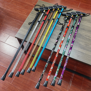 Atacado Magic stick Colorido <span class=keywords><strong>walking</strong></span> <span class=keywords><strong>poles</strong></span> retrátil vara de caminhada Dobrável cana mágica alumínio Caminhadas <span class=keywords><strong>Walking</strong></span> Sticks