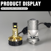 Projecteur LED H4 haute puissance CAROLYN 170W 6000K, phare LED H4 avec Canbus puissant sans erreur, mini-lentille H4 pour voiture et moto