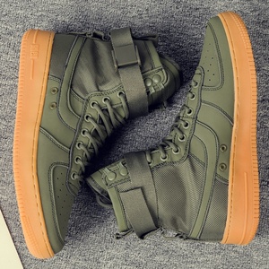 Nueva llegada 7 InchPU de cuero verde salvia de baloncesto botas del ejército - Product Image 5