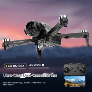 Brushless Drone With Screen <b>Controller</b> Dual Camera Aerial Vehicle Optical Flow Positioning Foldable <b>RC</b> Airplane Toy - Product Image 4