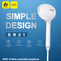Écouteurs intra-auriculaires filaires 3,5 mm avec microphone pour iPhone 14 13 12 11 Pro Max, écouteurs musicaux mains libres