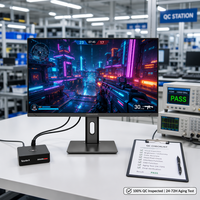 Monitor Gaming 27 Inci QHD 300Hz Fast IPS 2560x1440 Layar Esports OEM/ODM Panel Branding Logo Kustom Pasokan Langsung Pabrik