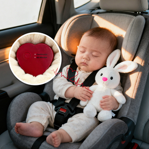 Module sonore de battement de cœur pour peluches, soulage la peur et l'anxiété des bébés en voiture et en avion, crée une sécurité pendant les voyages - Product Image 2