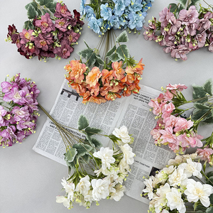 Flor Artificial de Orquídea Yuanbao, 13 Ramas, 26 Cabezas, para Decoración de Interiores, Buen <span class=keywords><strong>Precio</strong></span> por Mayoreo - Product Image 3