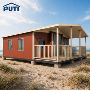 Centre d'accueil préfabriqué extensible de 20 pieds avec comptoir de réception, espace d'attente ouvert, fenêtres personnalisées et surfaces durables pour parcs panoramiques - Product Image 1