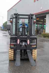 محول جانبي هيدروليكي موفر للوقت مع محدد شوكة، لضبط الشوكات دون مغادرة الكابينة، ملحق رافعة شوكية من المصنع مباشرة - Product Image 3