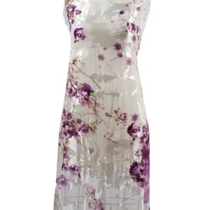Tissu en viscose de soie de haute qualité, imprimé, tissu en rayonne opale, tissu burn-<span class=keywords><strong>out</strong></span> - Product Image 4