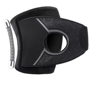 Ginocchiera Regolabile con Stabilizzatori Laterali, Supporto per Rotula, Assorbimento degli Urti, Fascia per Ginocchio per Recupero da Infortuni Sportivi # HX-148 - Product Image 4