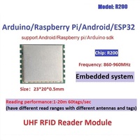 Module de lecteur RFID UHF Impinj Indy R200 longue portée, 1 canal, fréquence 860-960 MHz, cartes de contrôle d'accès, EPC Global Class 1 Gen 2