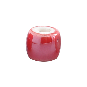 Bán buôn handmade nhỏ đính cườm Thùng gốm Spacer hạt đầy màu sắc Loose sứ thân cây hạt đối với trang sức làm phát hiện - Product Image 3