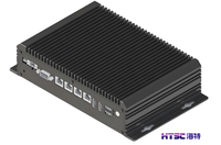 Mini PC Host Sin Ventilador, Sistema de Computación Industrial Integrado, Doble Ethernet, RS-485, Puertos Seriales Dobles, Linux, 4GB/8GB/16GB RAM