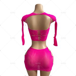 ELITES Wholesale Customize Sexy <strong>Fishnet</strong> Popular Stripper <strong>Outfit</strong> - Product Image 3