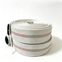 Tuyau d'incendie plat en PVC léger, résistant à la traction, applicable toute l'année, pour équipement de protection incendie
