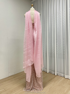 MD50088 abiti rosa <span class=keywords><strong>da</strong></span> <span class=keywords><strong>donna</strong></span> eleganti per l'alta qualità con cristalli di perline e paillettes e <span class=keywords><strong>sirena</strong></span> abiti <span class=keywords><strong>da</strong></span> sera formali - Product Image 4
