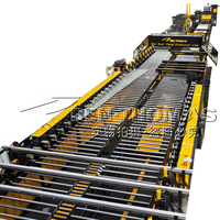 Línea de Producción de Paneles para Techos de Silos de Granos, Máquina Formadora de Rollos de Techo de Doble Capa, Máquina para Fabricar Láminas de Techo Corrugadas Trapezoidales