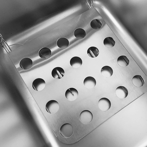 Friteuse électrique commerciale, 2x 6 litres, avec contrôle de température, appareil à friture pour Restaurant - Product Image 3