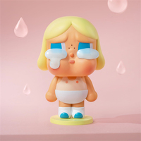 Figuras Originales POPMART CRYBABY Serie Crying Again, Caja Ciega Sellada, Figura de PVC, Caja Misteriosa, Adorno de Escritorio, Regalo, Venta al Por Mayor