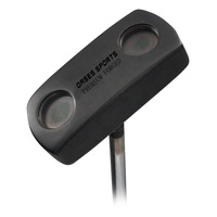 Putter de club de golf forgé fraisé CNC à arbre central noir personnalisé de haute qualité