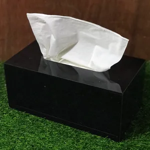 Wholesale Clear Acrylic Boxes Used For Putting Tissue Paper Acrylic Tissue Box Assembled Type 3 Colors Products From Thailand