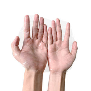 Masque facial en tissu non tissé transparent rajeunissant à la protéine de soie de style <span class=keywords><strong>magique</strong></span> Y158, matériau de feuille de substrat - Product Image 3