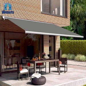 Không thấm nước Tây Ban Nha ngoài trời cơ giới đầy đủ Cassette <span class=keywords><strong>Retractable</strong></span> mái hiên với LED <span class=keywords><strong>Retractable</strong></span> mái pergola - Product Image 2