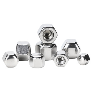 Écrou à tête hexagonale DIN917 en acier inoxydable 304 à huit directions M5 M6 M8 M10 M12, écrou décoratif à trou aveugle à profil bas - Product Image 1