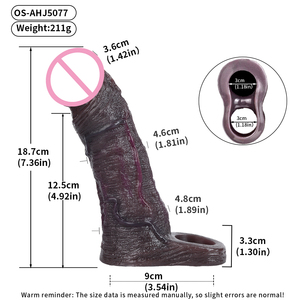 SXXY Silikon Siyah Penis Kılıfı Erkek Penis Büyütme Toptan Seks Oyuncakları Geciktirici Boşalma Penis Uzatıcı Yetişkin Çiftler için Seks - Product Image 2