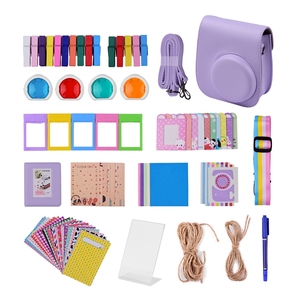 Sac de transport en cuir PU pour <span class=keywords><strong>appareil</strong></span> <span class=keywords><strong>photo</strong></span> <span class=keywords><strong>instantané</strong></span>, sacoche Portable avec bandoulière pour <span class=keywords><strong>appareil</strong></span> <span class=keywords><strong>photo</strong></span> <span class=keywords><strong>instantané</strong></span> Fujifilm Fuji - Product Image 2