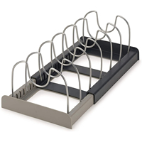 Organisateur de tiroir télescopique de comptoir de cuisine plaque de vidange couvercle de pot support de rangement télescopique