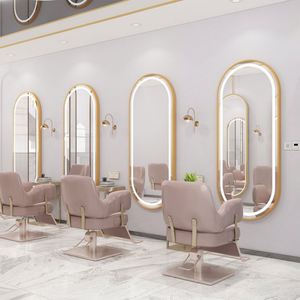 Hot Sale <strong>pink</strong> Color Modern Barber <strong>Salon</strong> Styling Chair Hairdressing Chair Saloon Chairs for <strong>Beauty</strong> <strong>Salon</strong> - Product Image 2