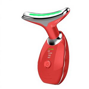 Handgehaltenes Elektrisches Gesichts- und Nackenmassagegerät mit Wärme- und Vibrationsfunktion, Konstanttemperatur-Lifting und Straffung, Schönheitsgerät für Zuhause - Product Image 5