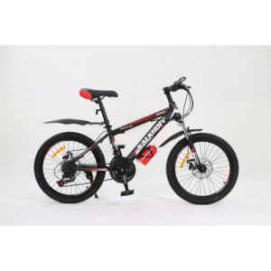Bicicleta MTB Unisex de <span class=keywords><strong>20</strong></span>'' con Cuadro de Acero, Asiento Cómodo, Pedales Ordinarios, Horquilla de Acero con Amortiguación, OEM, Económica, para Estudiantes - Product Image 1