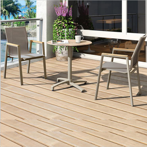 Juego de Muebles de Exterior de Aluminio Resistente <span class=keywords><strong>Manchester</strong></span>, Cómodo Conjunto de Patio con Sillas de Mimbre, Mesa de Bistró Moderna para <span class=keywords><strong>Hotel</strong></span> - Product Image 5