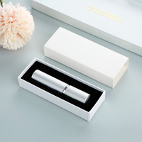 Ensemble d'atomiseurs de parfum SUMEEAR 5 ml en aluminium avec bouchon pulvérisateur et pompe, logo personnalisé, flacons de voyage miniatures réutilisables