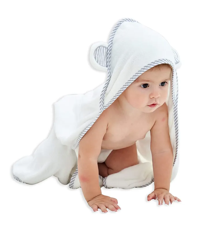 Soft Strong Absorbency Animal Baby Hooded Towel Bamboo Wholesale