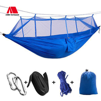 Parachute extérieur ultra-léger plat en Nylon Double Portable pliable Parachute balançoire hamacs raboteuse