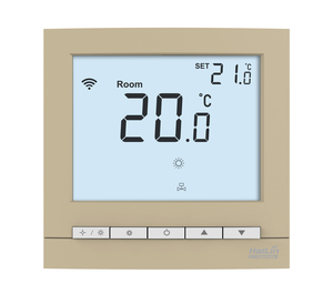 Thermostat numérique mural HA223-L avec boîtier en plastique, boîtier CVC, thermostat hydronique électronique HA223-L - Product Image 3