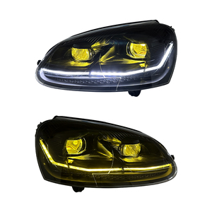 YU GUANG para <span class=keywords><strong>Volkswagen</strong></span> VW <span class=keywords><strong>Golf</strong></span> 5 MK5, Accesorios para Automóviles, Faro Delantero LED, Actualización 2006-2010, Faro Delantero LED Gti <span class=keywords><strong>Golf</strong></span> 5 - Product Image 1