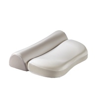 Ensemble d'oreillers ergonomiques en mousse à mémoire de forme faits à la main, zéro pression, pour sommeil profond, traction cervicale, décompression du cou, contour ondulé