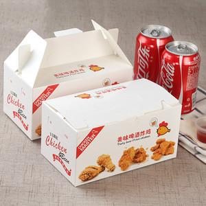 Bán Buôn Tùy Chỉnh Lấy Đi Cấp Thực Phẩm Dùng Một Lần Kraft Giấy Bao Bì Hộp Thịt Pháp Gà Chiên Thực Phẩm Đóng Gói Tùy Chỉnh Hộp - Product Image 4