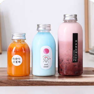 8 Pièce Bouteille à Jus En Plastique 200ml,Petites Bouteilles