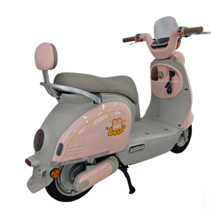 <span class=keywords><strong>Moto</strong></span> électrique tendance 1500W, couleur rose et argent, double amortisseur pour le marché européen - Product Image 5